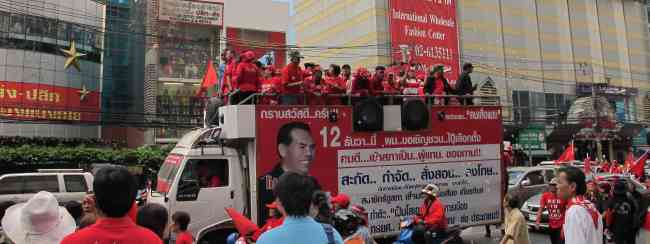 Focus on Thaksin as protest paymaster